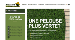 Desktop Screenshot of lesjardinsdebrossard.com